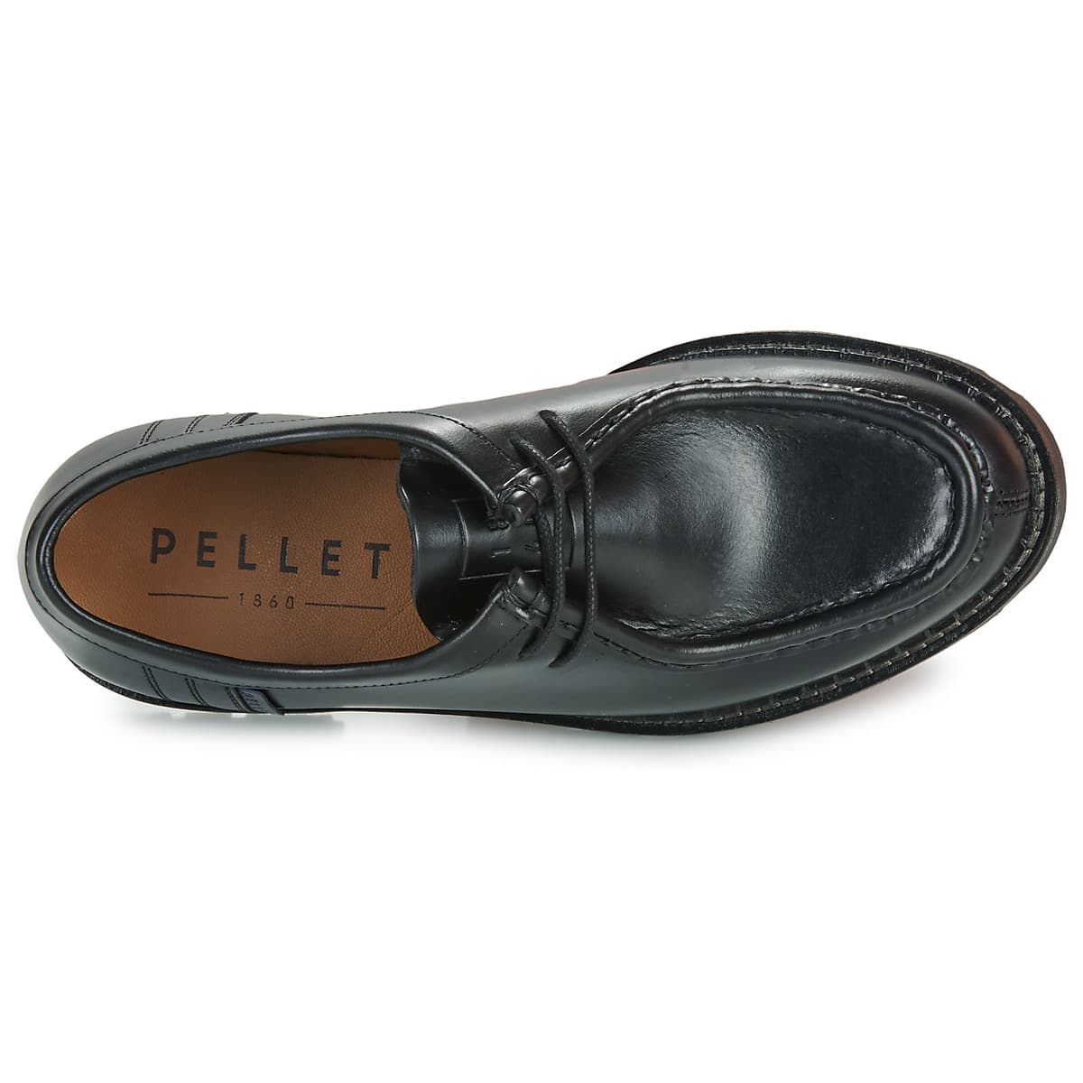 Women's Derby Shoes Pellet Black