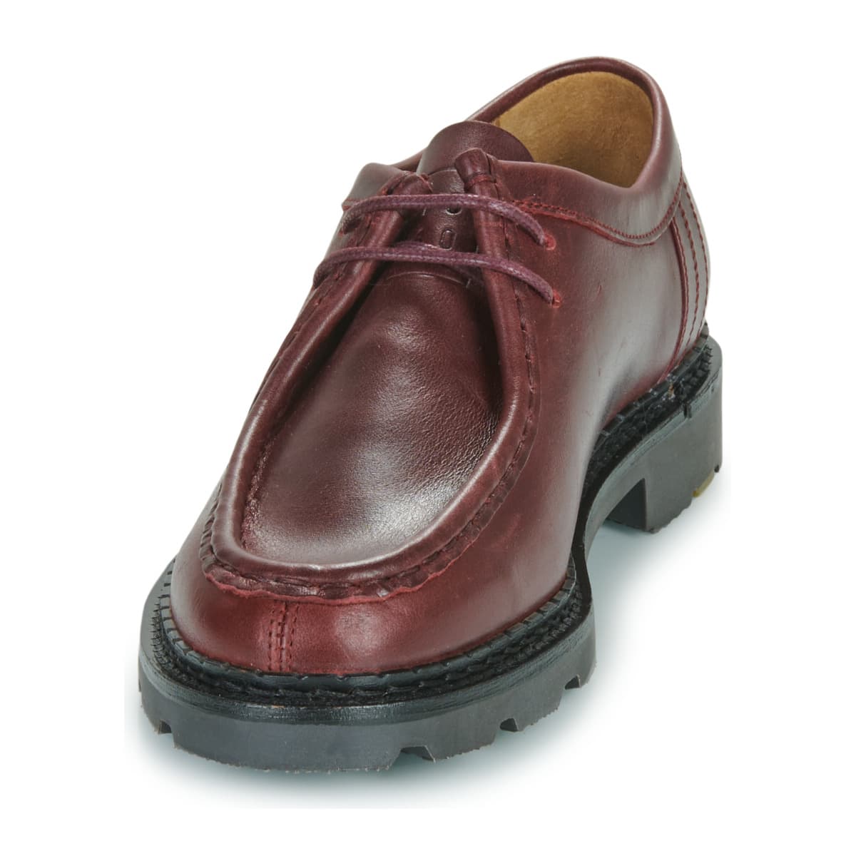 Women's Derby Shoes Pellet Bordeaux