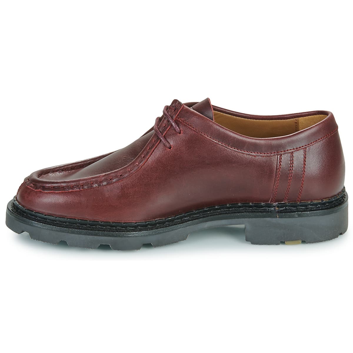 Women's Derby Shoes Pellet Bordeaux