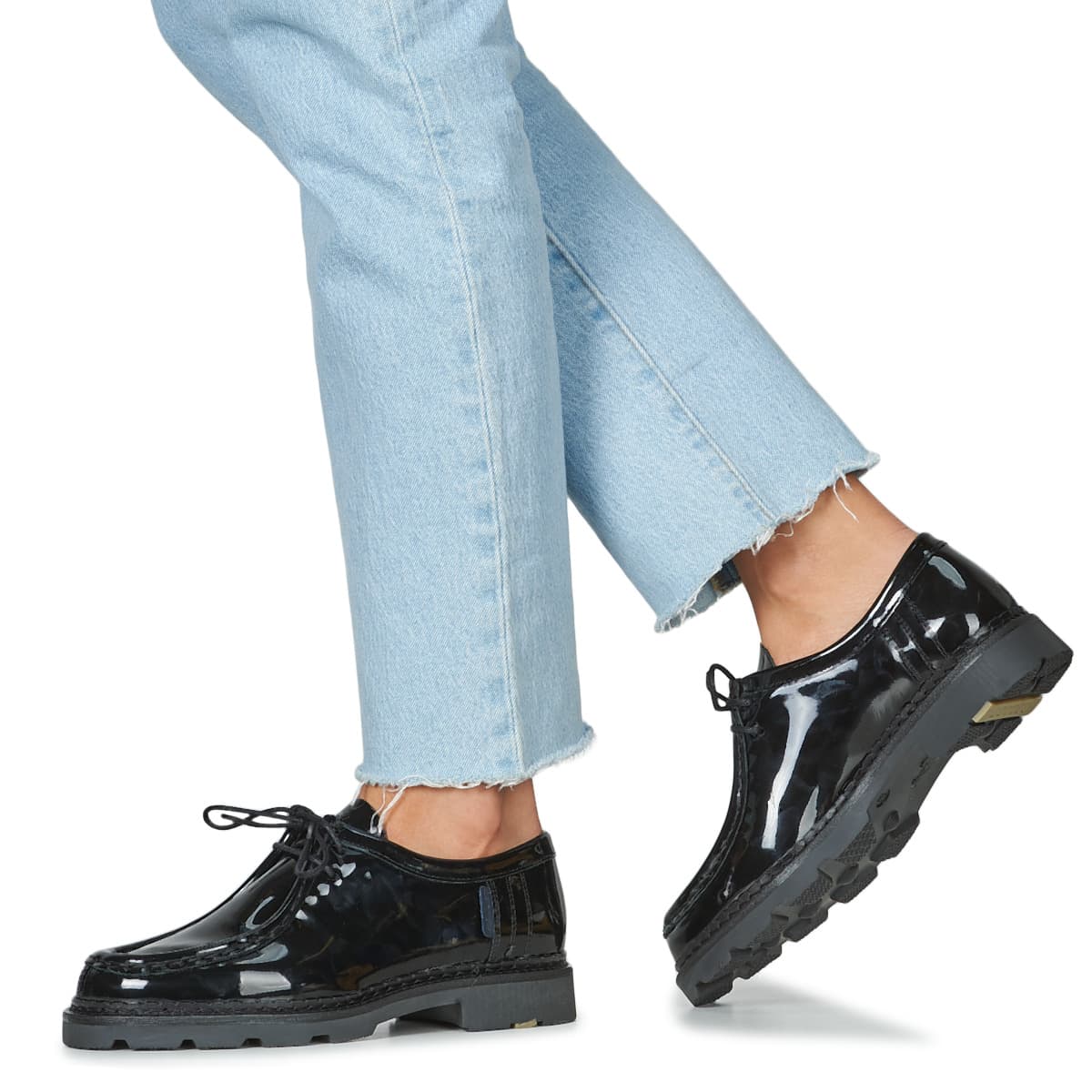 Women's Derby Shoes Pellet Black