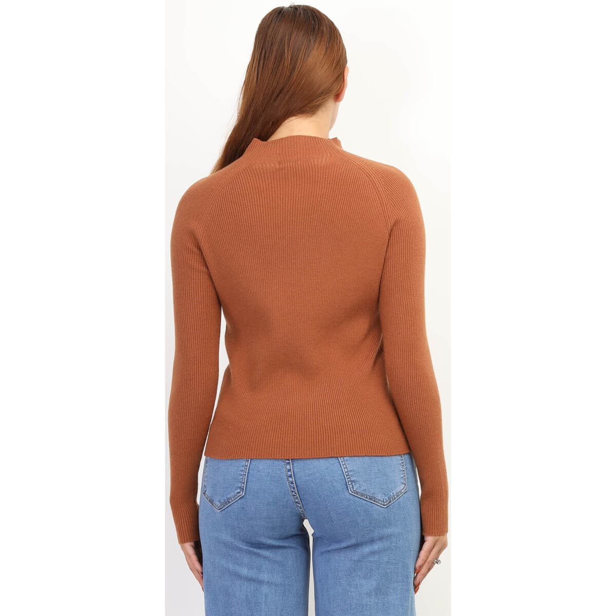 Women's Sweaters La Modeuse Brown