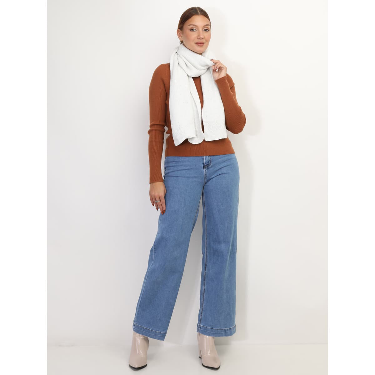 Women's Scarves La Modeuse White