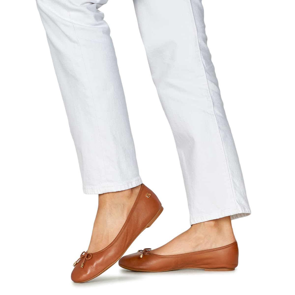 Women's Ballet Flats Lauren Ralph Lauren Brown