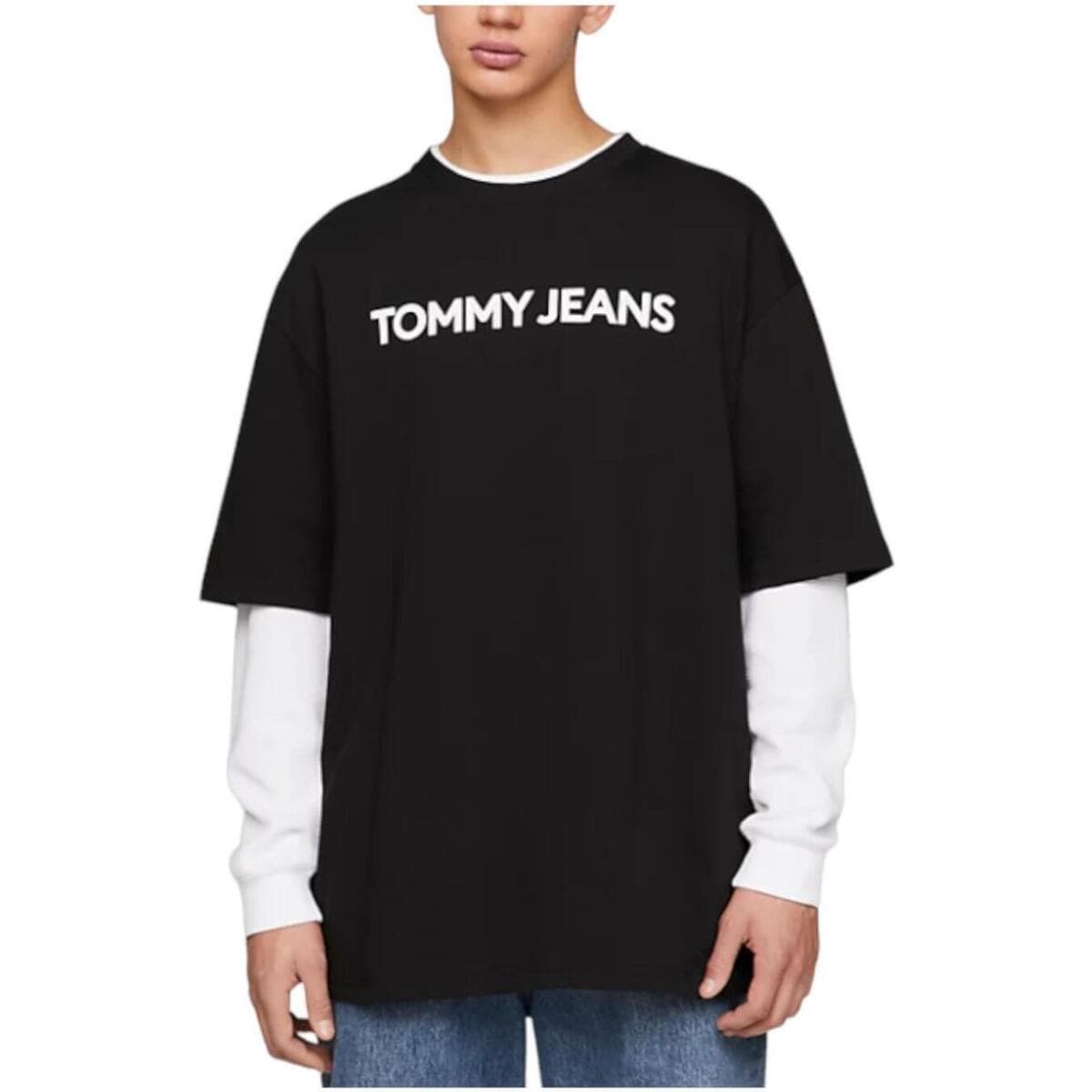 Men's T-Shirts Tommy Hilfiger Black