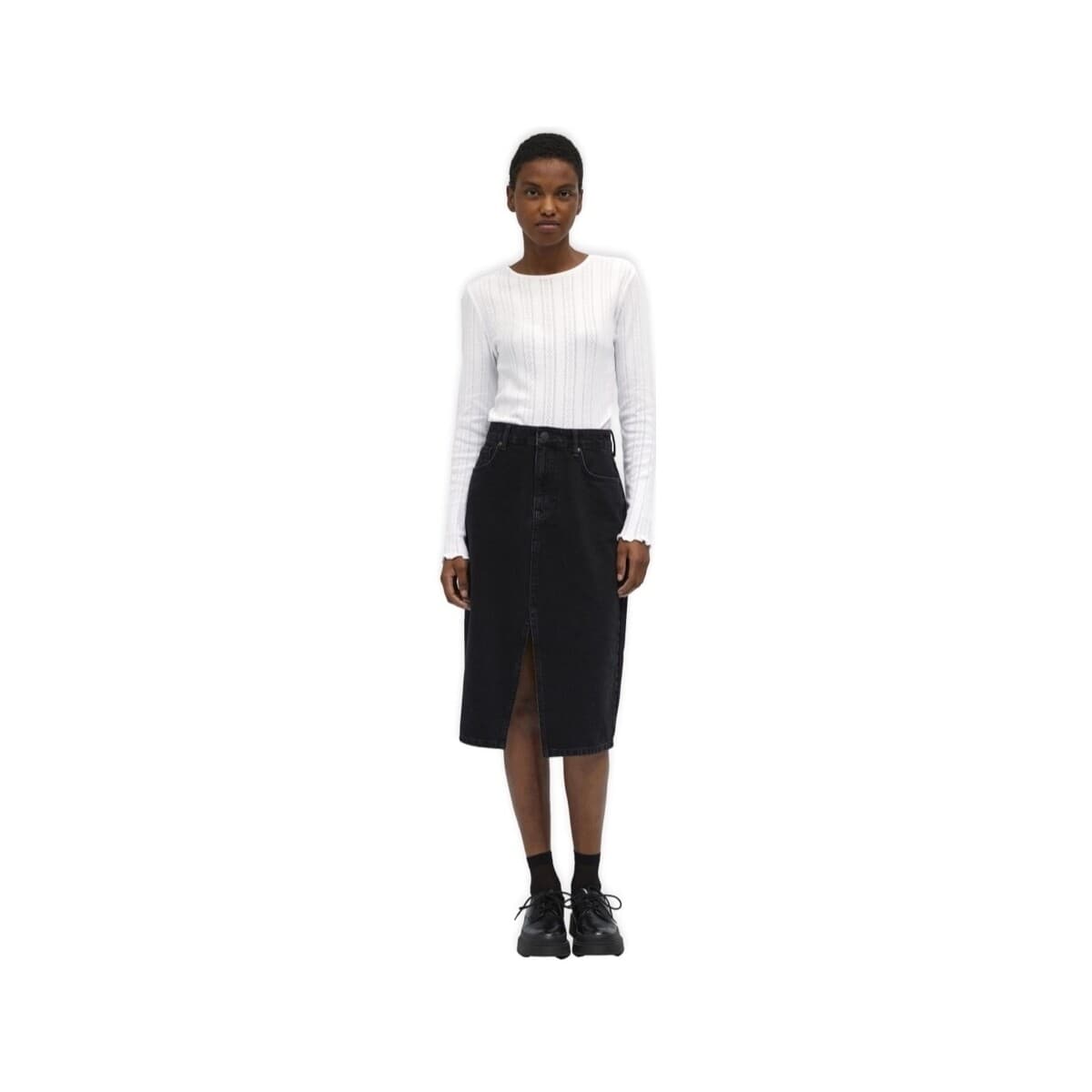 Women's Skirts Object Black