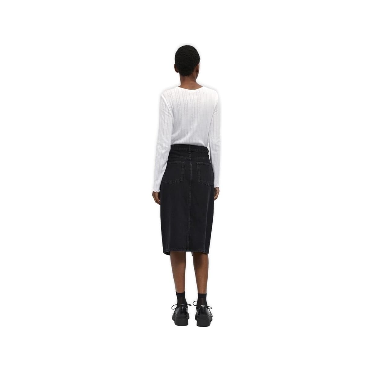 Women's Skirts Object Black