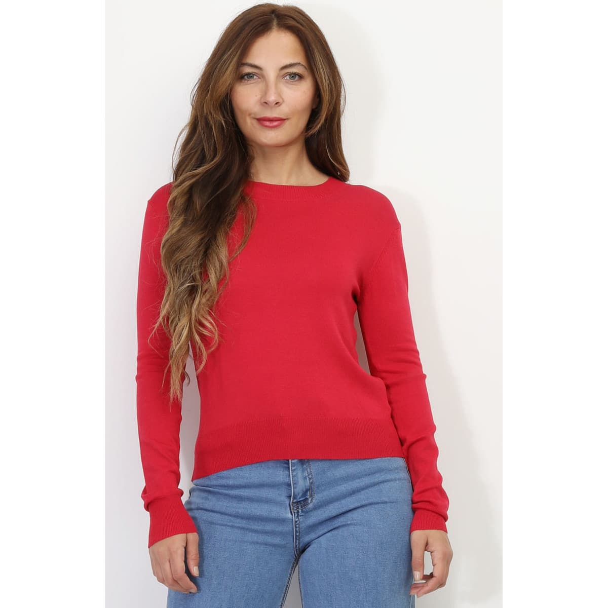 Women's Sweaters La Modeuse Red