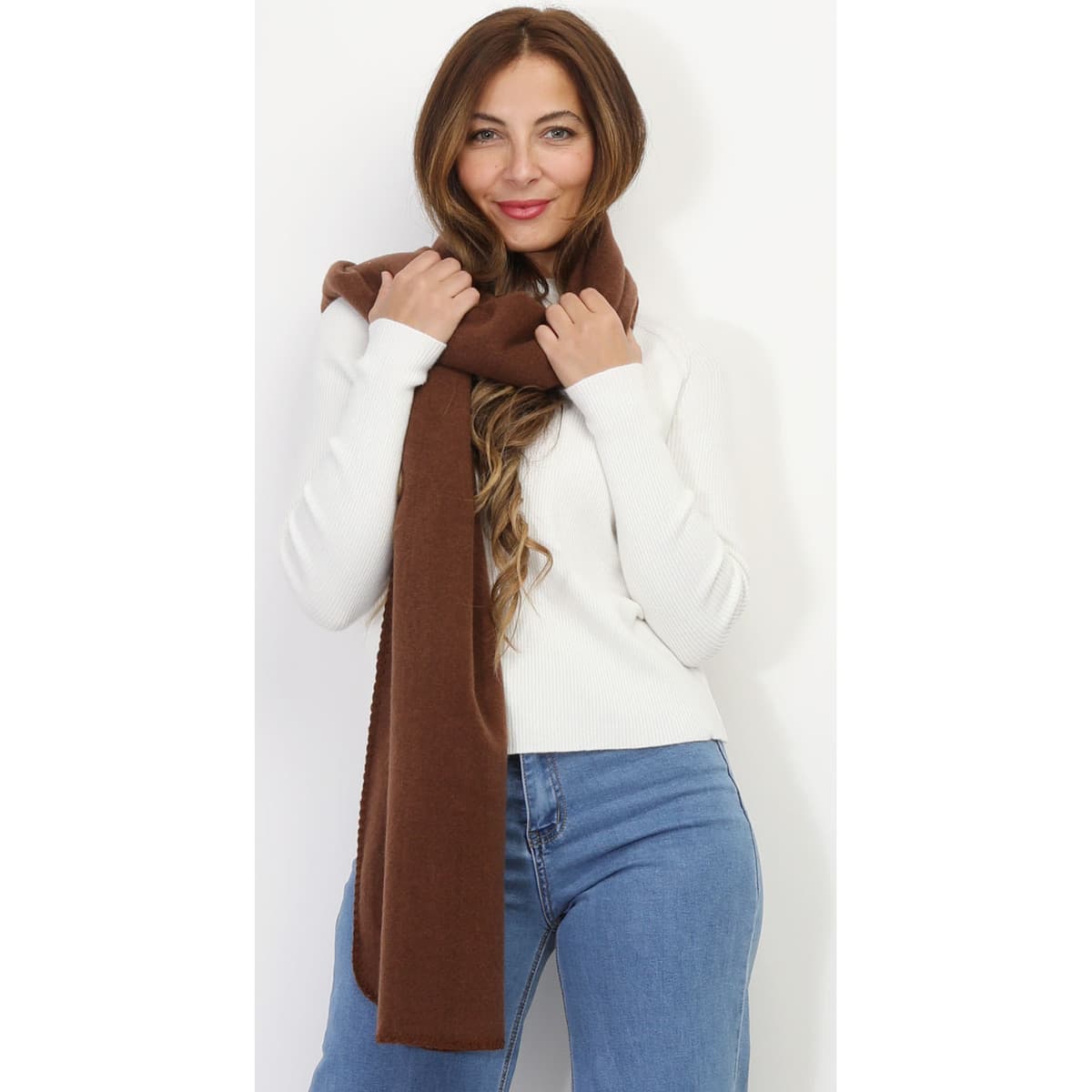 Women's Scarves La Modeuse Brown