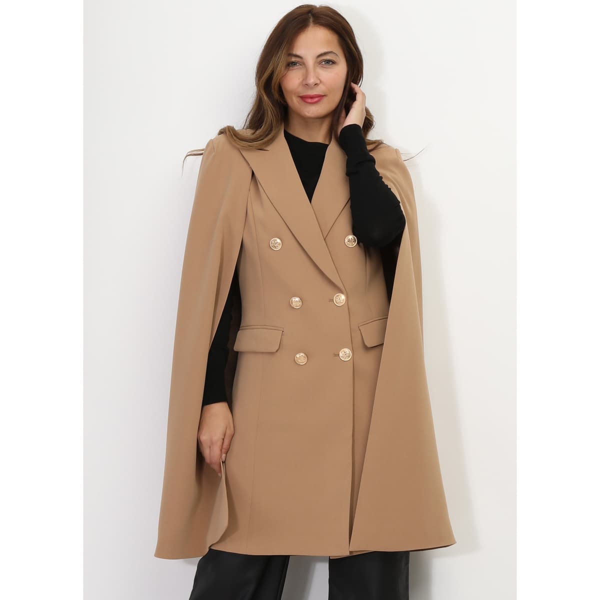 Women's Coats La Modeuse Beige