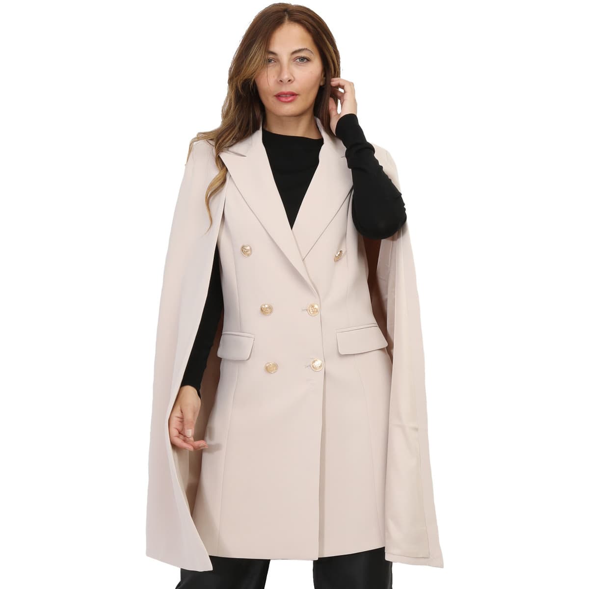Women's Coats La Modeuse Beige