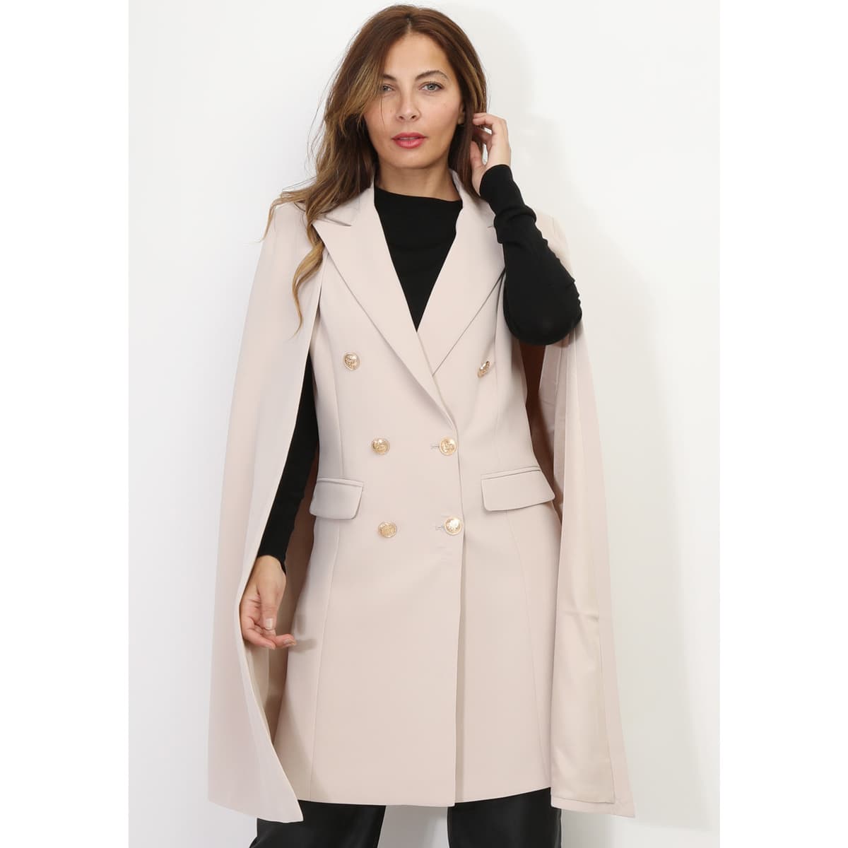 Women's Coats La Modeuse Beige