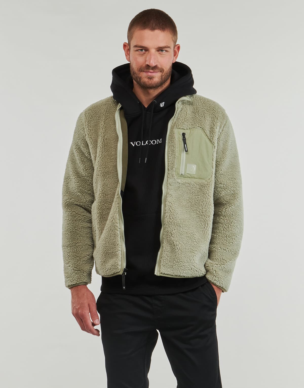 Men's Sweatshirts Volcom Green
