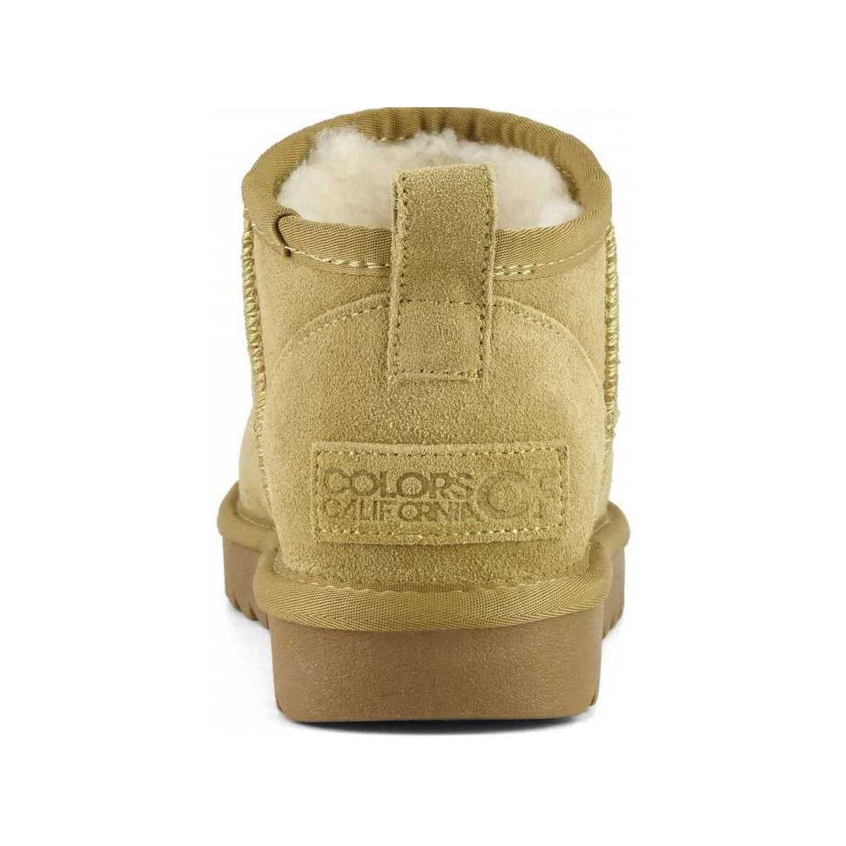 Women's Ankle Boots Colors of California Brown