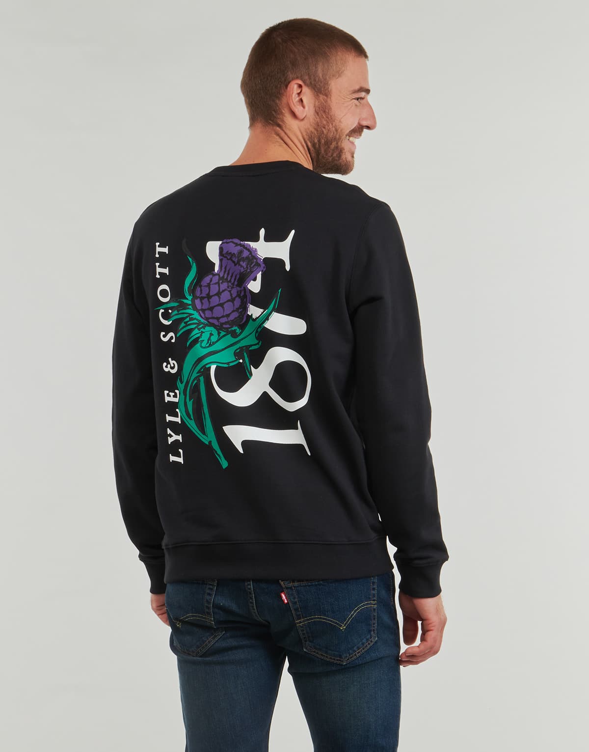 Men's Sweaters Lyle & Scott Black