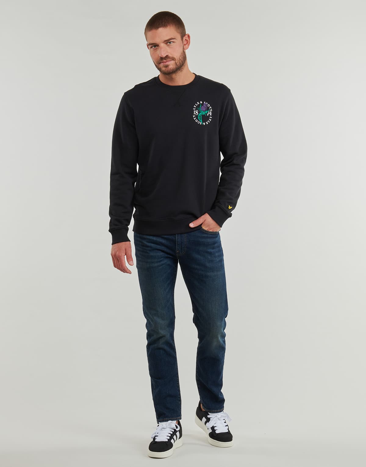 Men's Sweaters Lyle & Scott Black