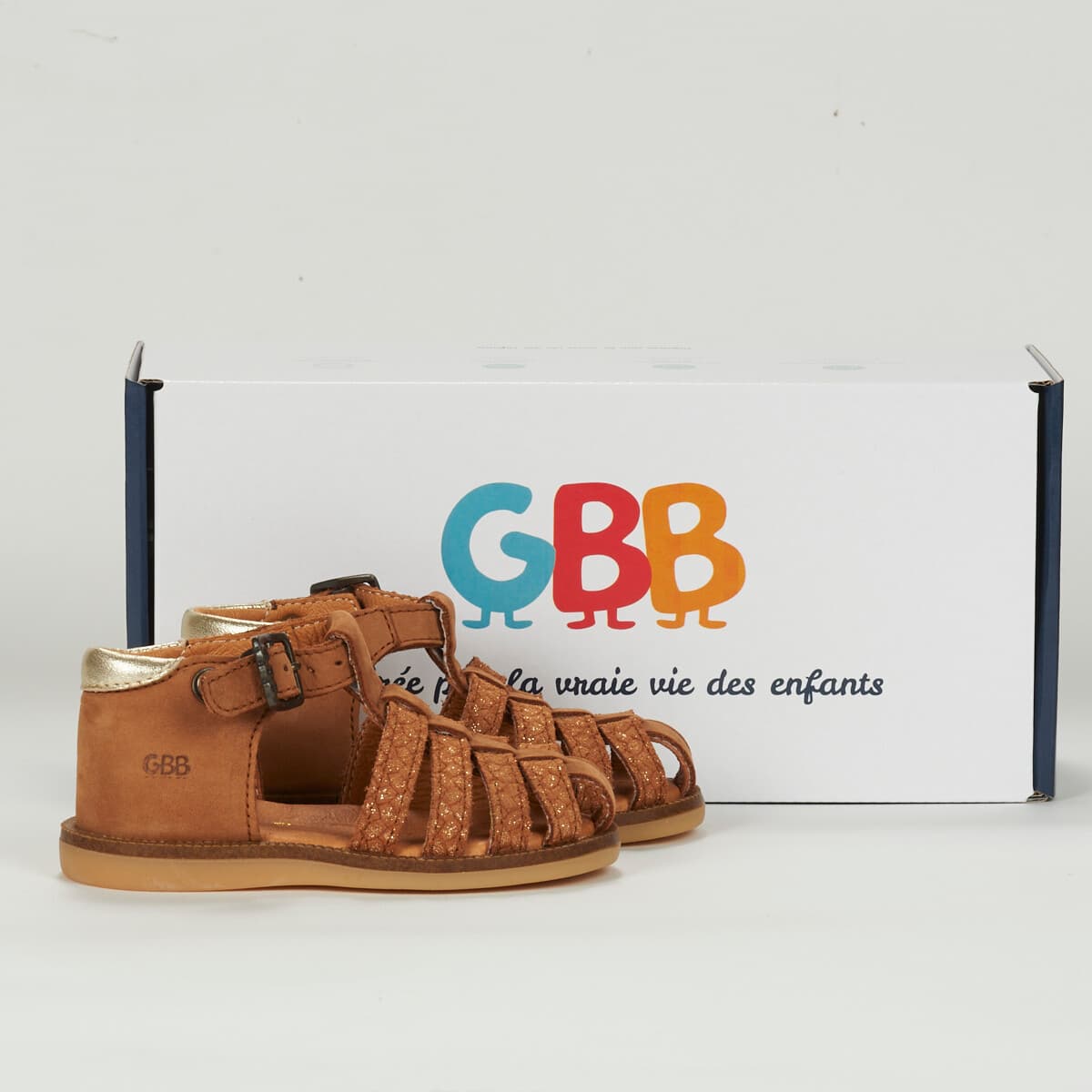 Girls' Sandals GBB Brown
