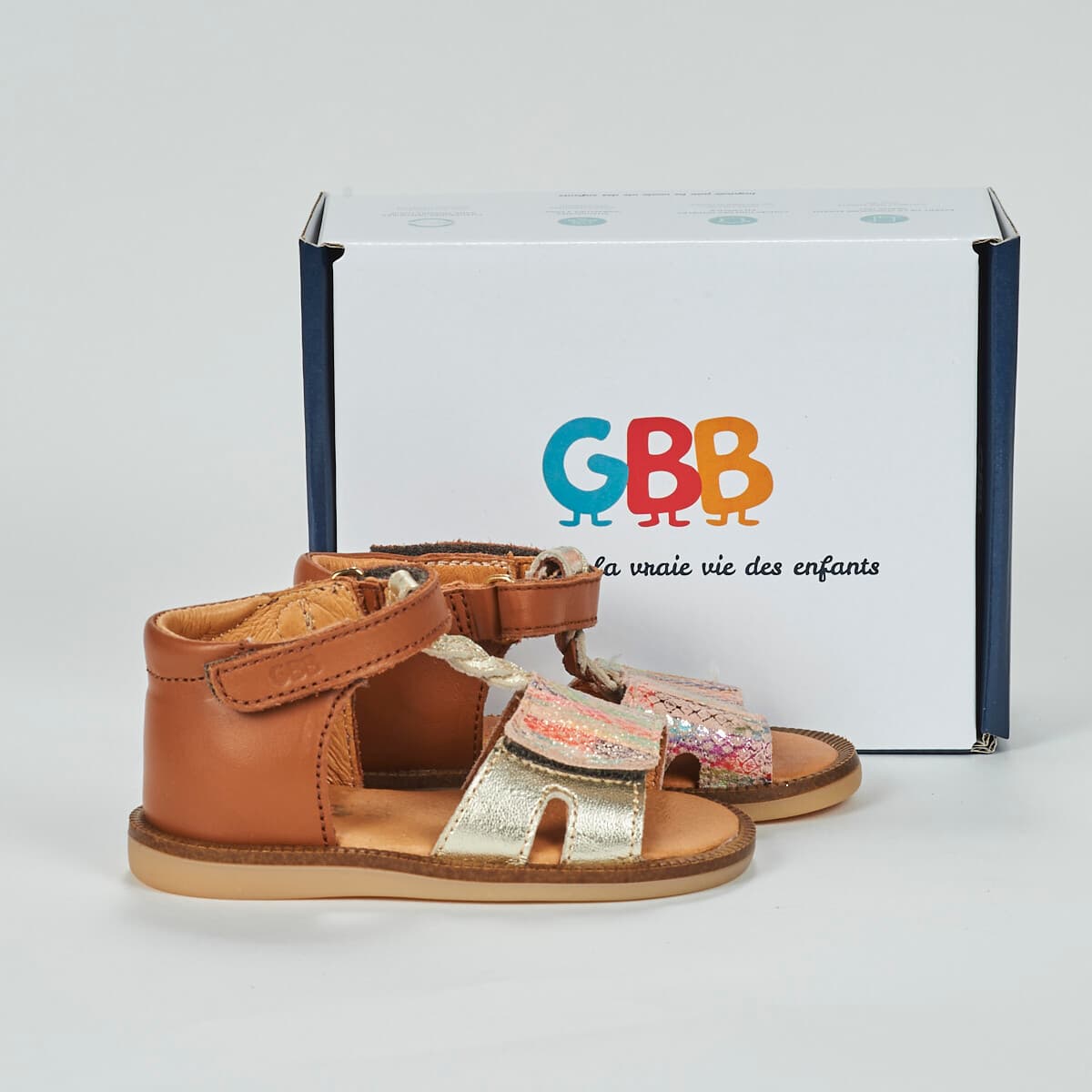 Girls' Sandals GBB Brown