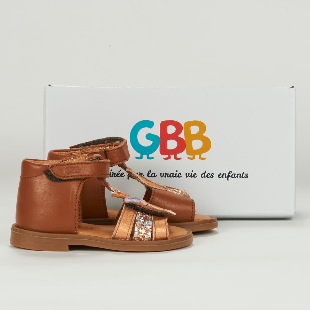 Girls' Sandals GBB Brown