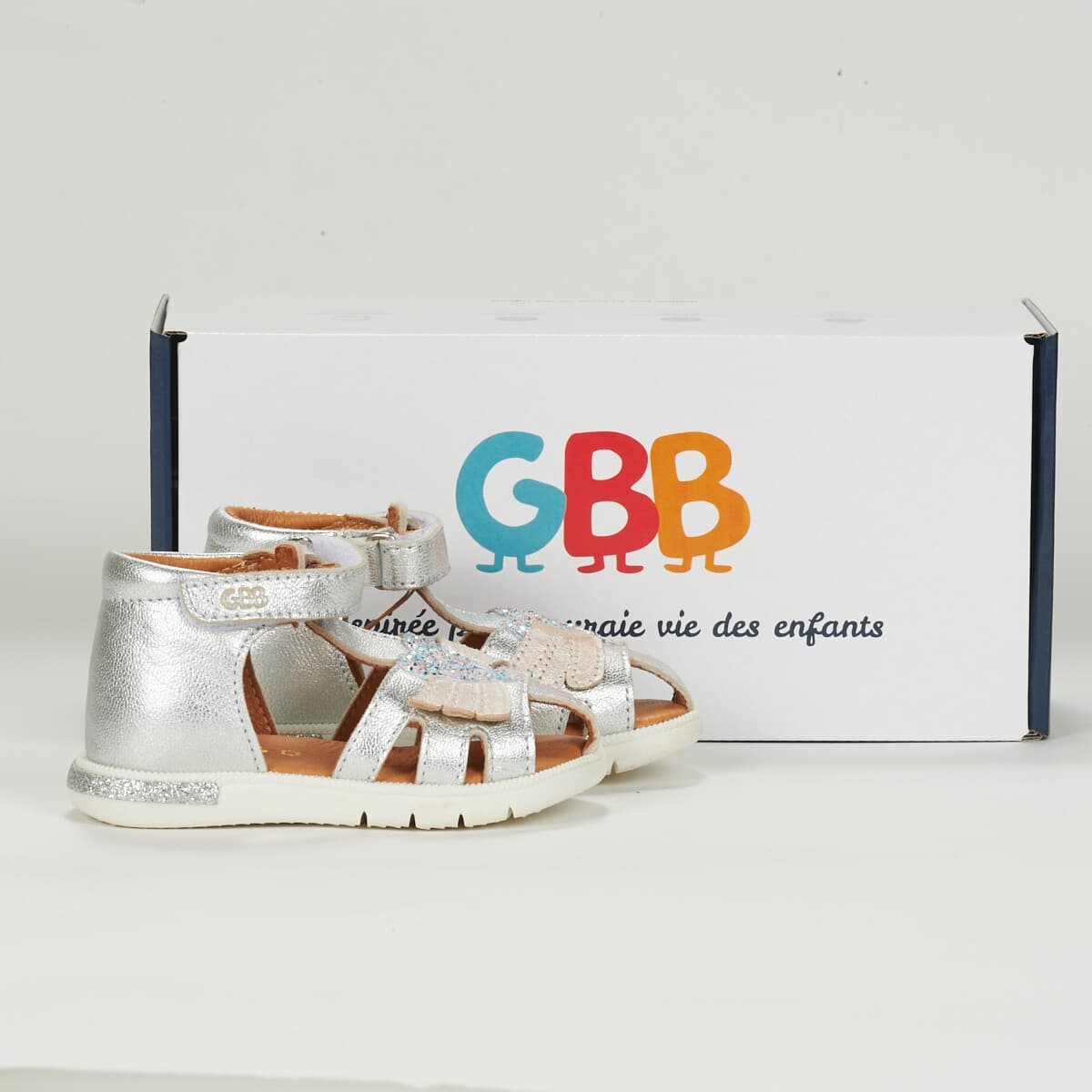 Girls' Sandals GBB Silver