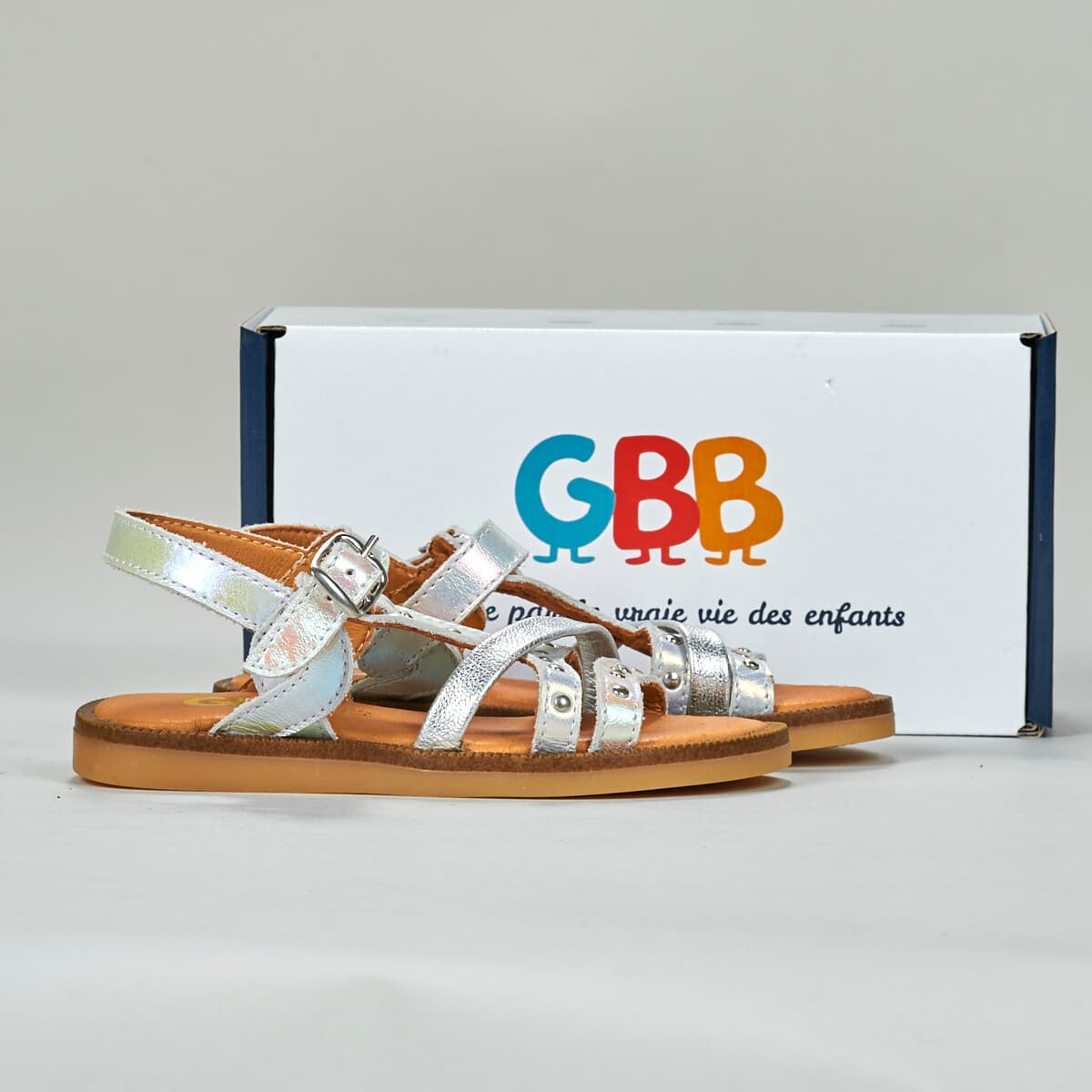 Girls' Sandals GBB White