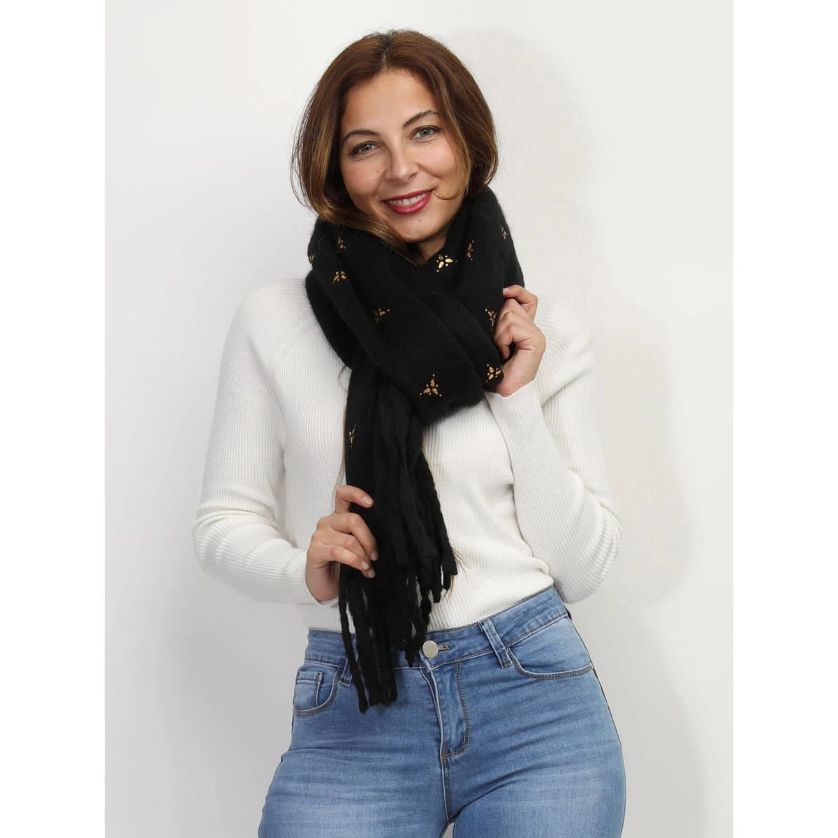 Women's Scarves La Modeuse Black