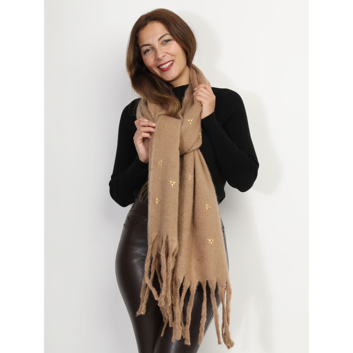 Women's Scarves La Modeuse Brown