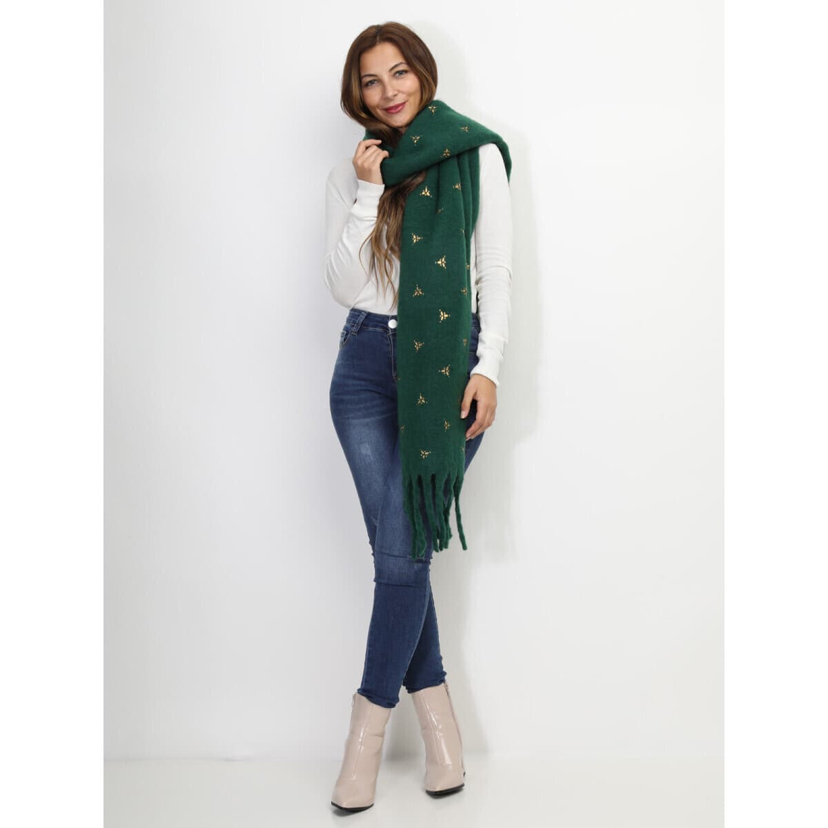 Women's Scarves La Modeuse Green