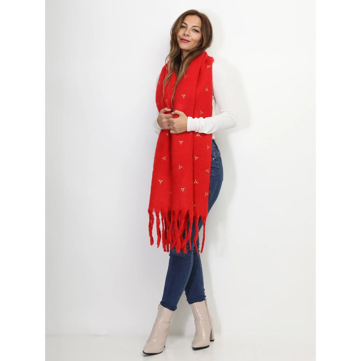 Women's Scarves La Modeuse Red