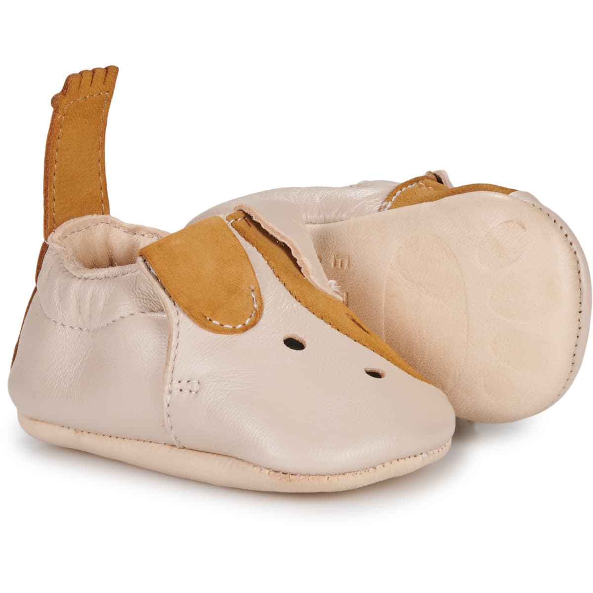 Boys' House Slippers Easy Peasy Beige