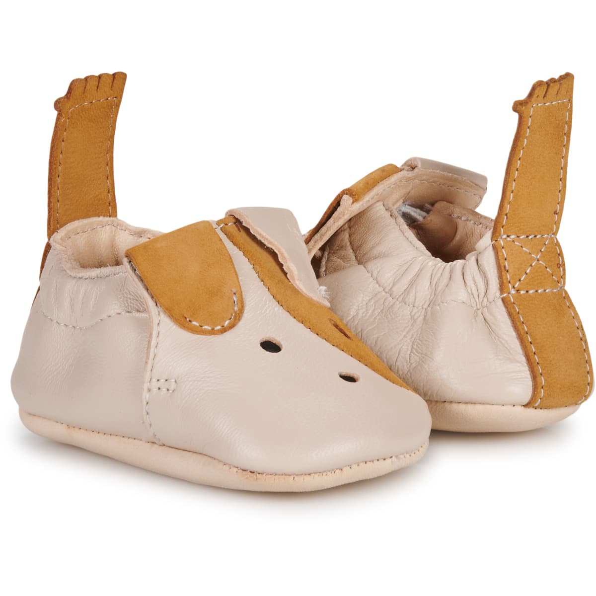 Boys' House Slippers Easy Peasy Beige