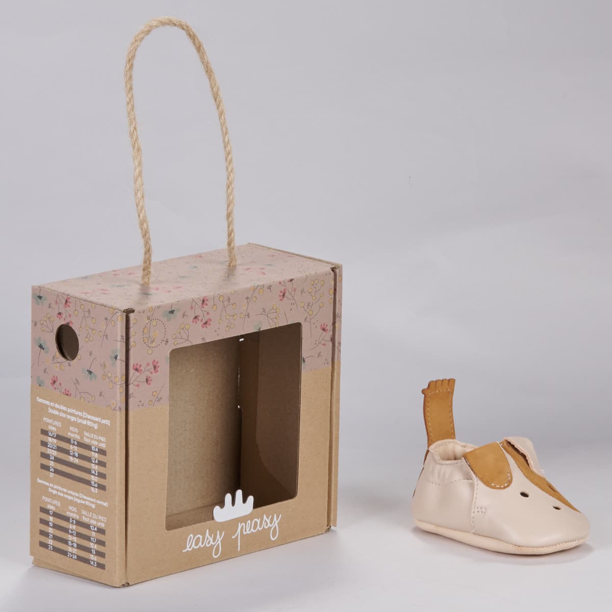 Boys' House Slippers Easy Peasy Beige