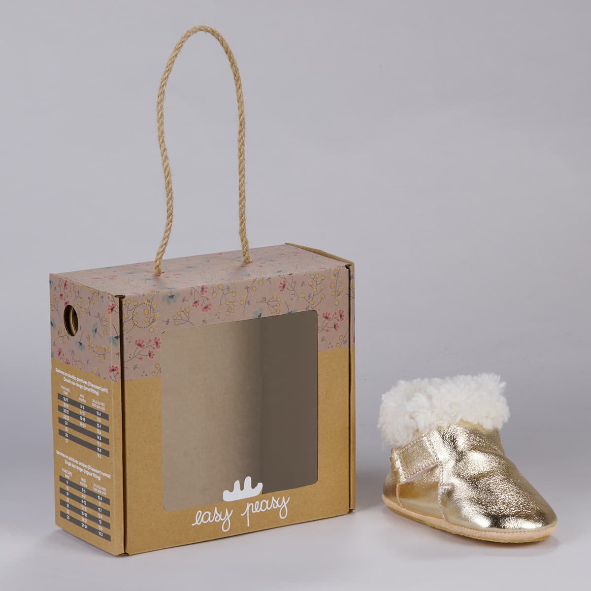 Girls' House Slippers Easy Peasy Gold