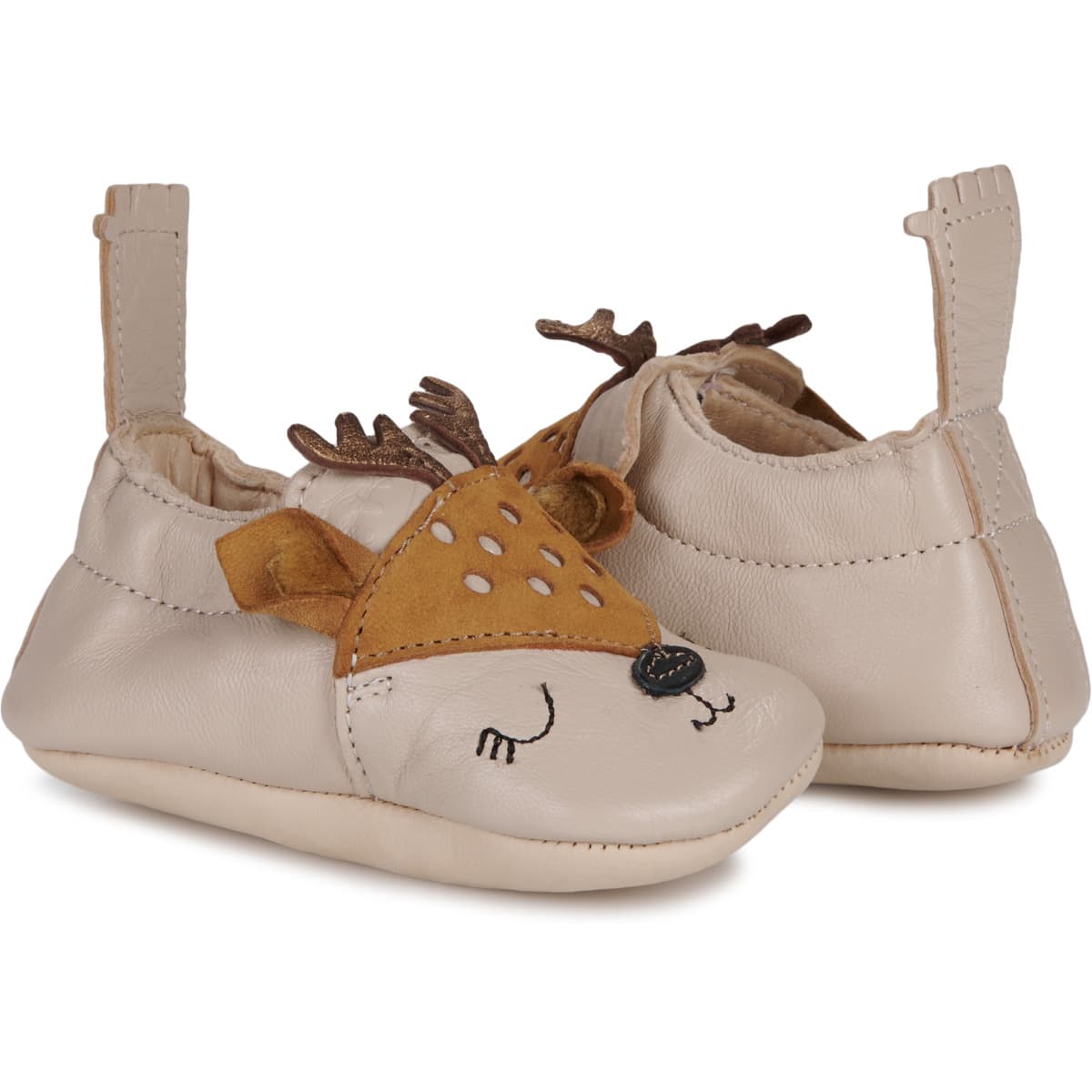 Boys' House Slippers Easy Peasy Beige