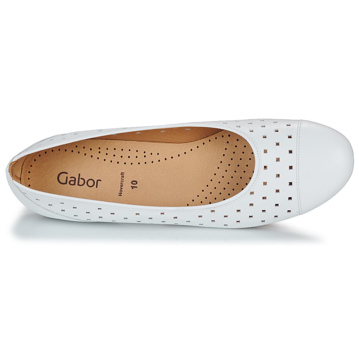 Women's Ballet Flats Gabor White