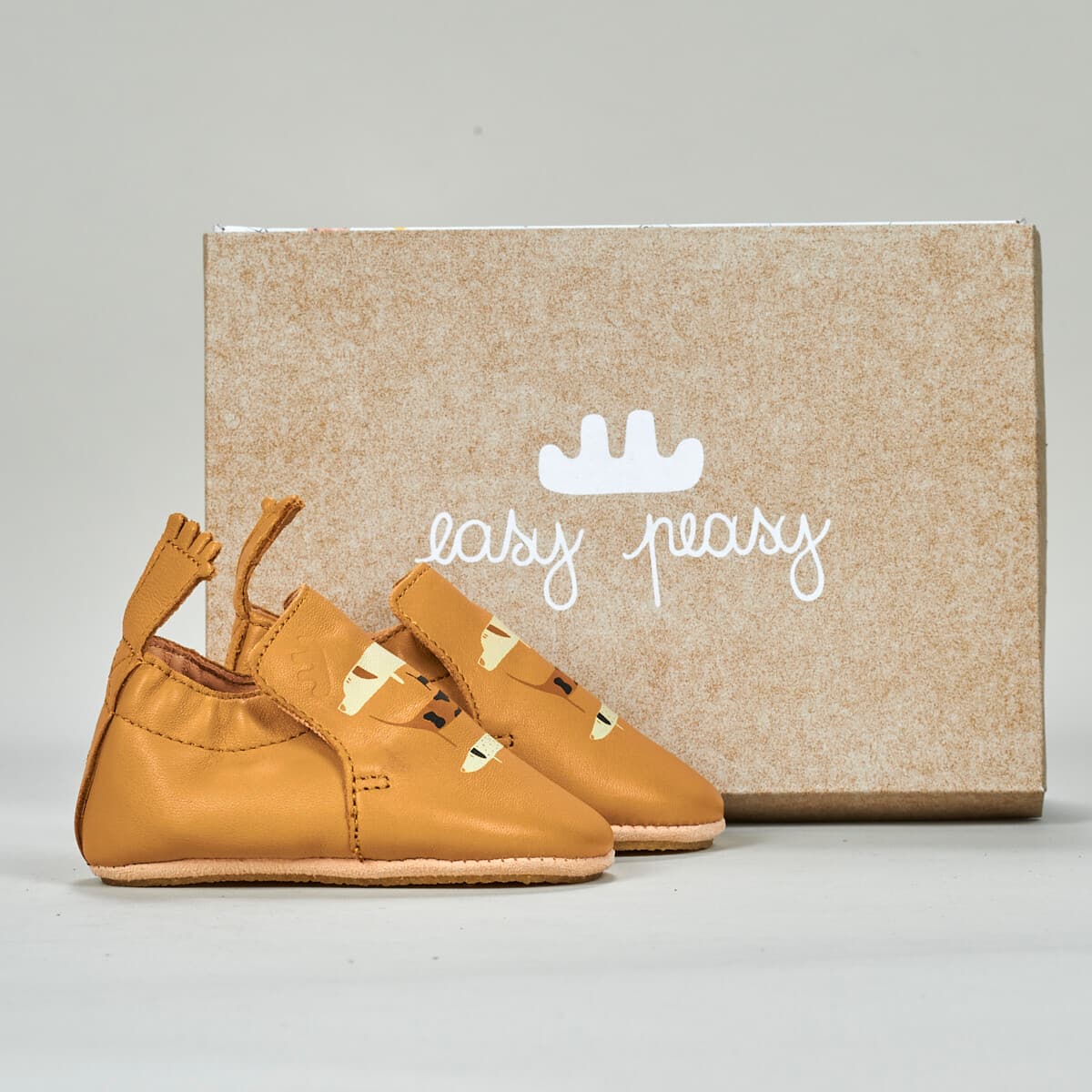 Girls' House Slippers Easy Peasy Brown