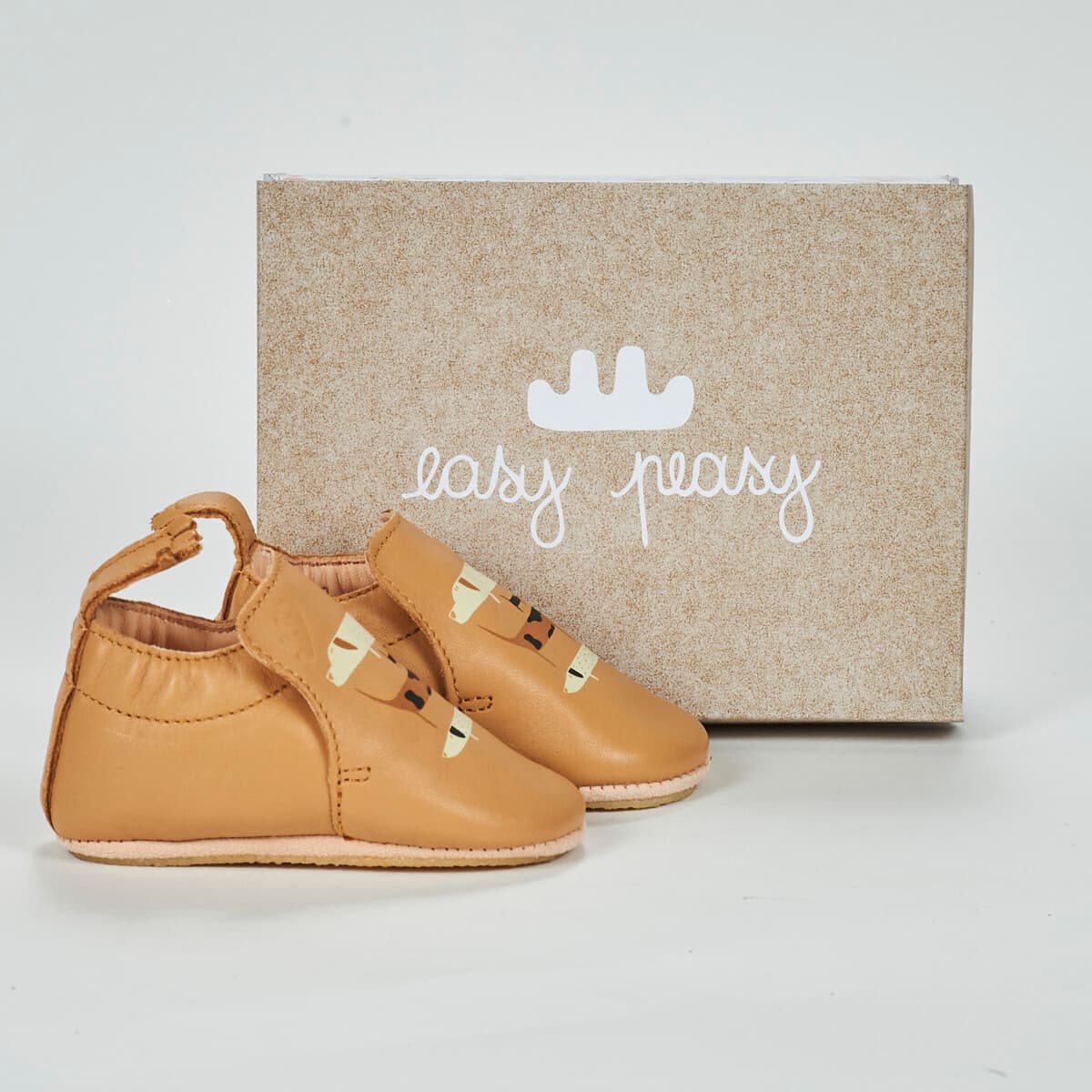 Girls' House Slippers Easy Peasy Brown