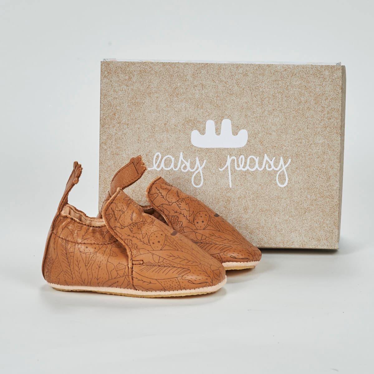 Boys' House Slippers Easy Peasy Brown