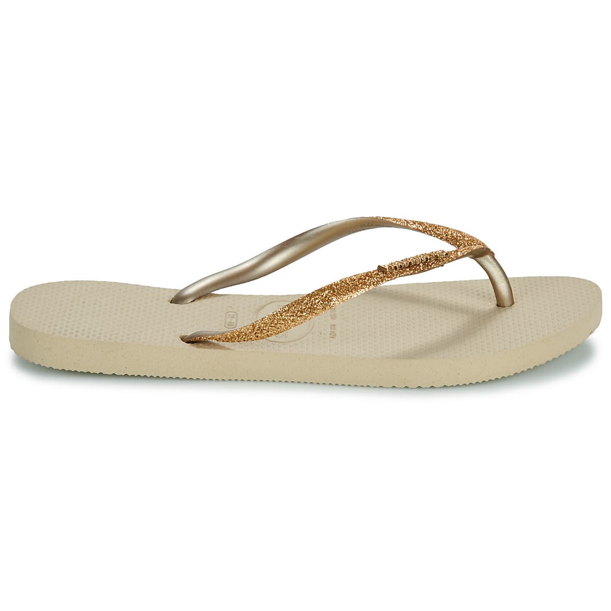 Women's Flip Flops Havaianas Beige