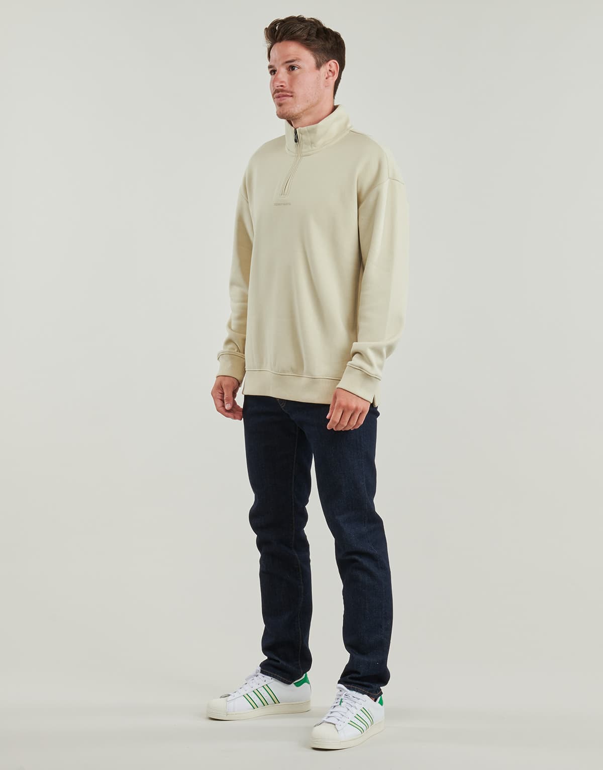 Men's Sports T-Shirts Teddy Smith Beige