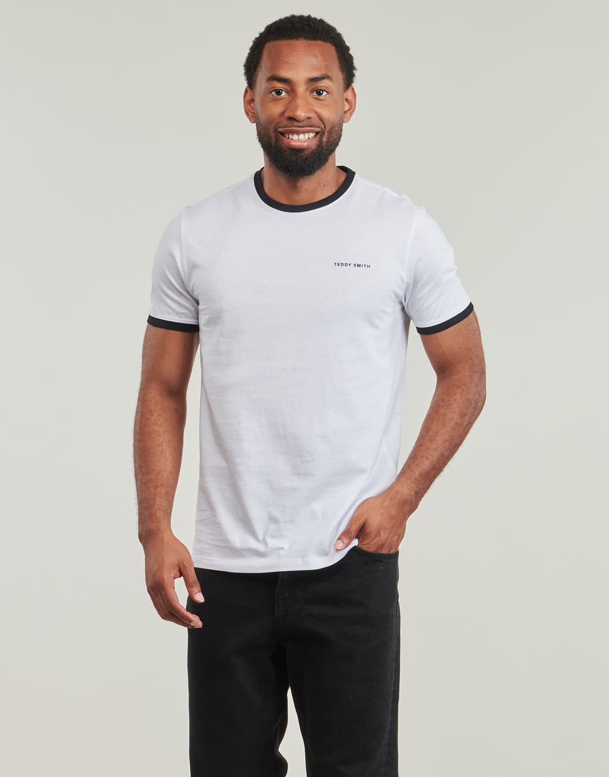 Men's T-Shirts Teddy Smith White