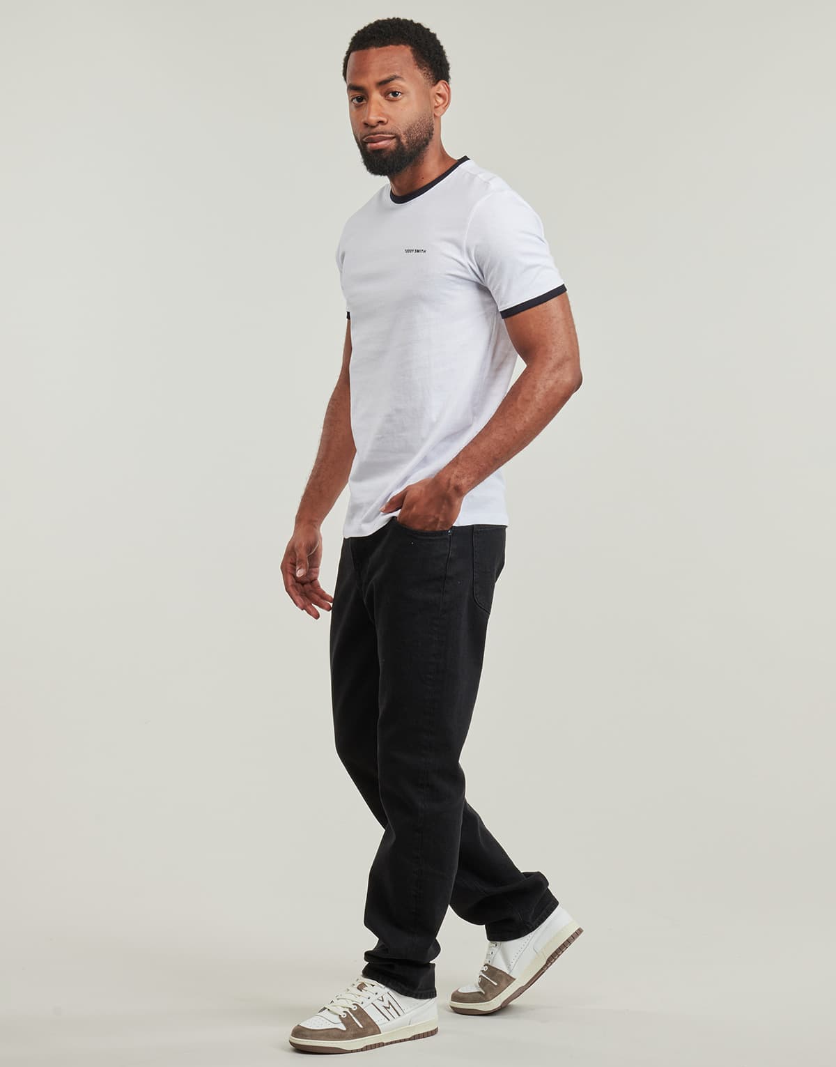 Men's T-Shirts Teddy Smith White