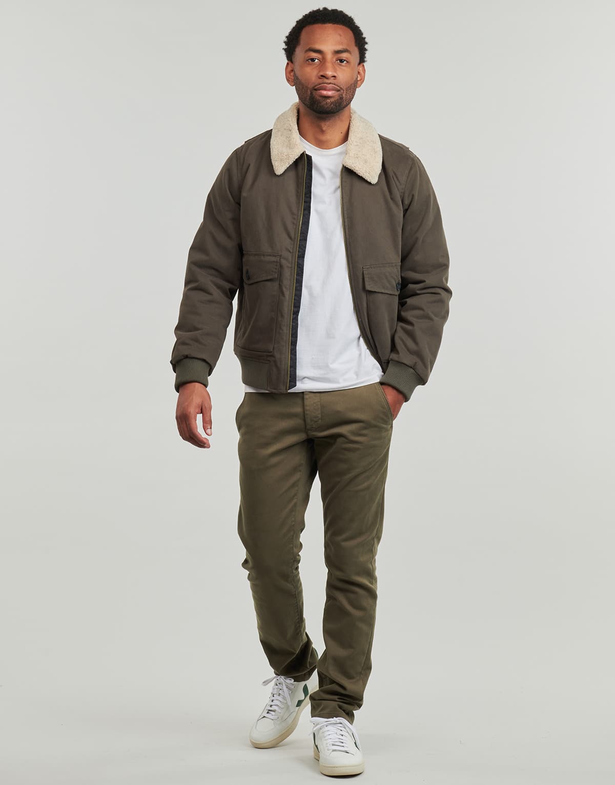 Men's Pants Teddy Smith Khaki