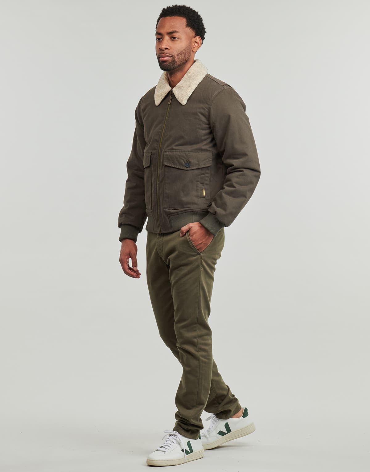 Men's Pants Teddy Smith Khaki