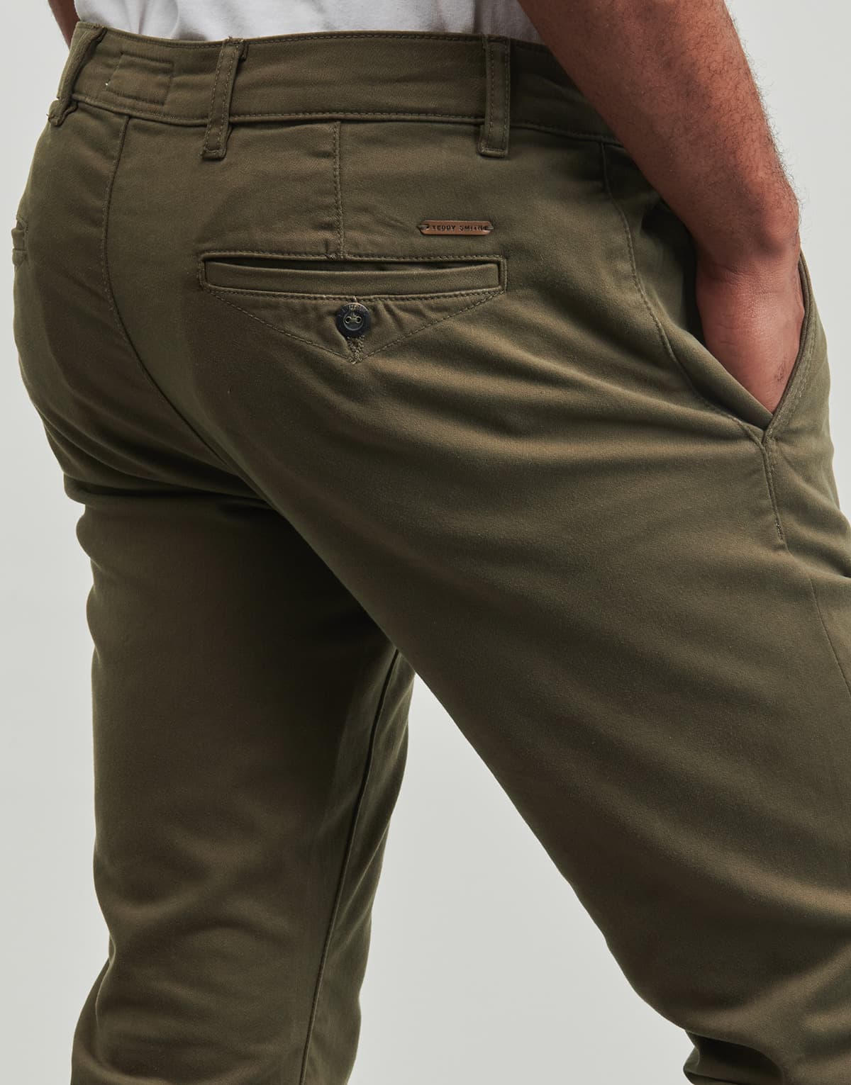 Men's Pants Teddy Smith Khaki