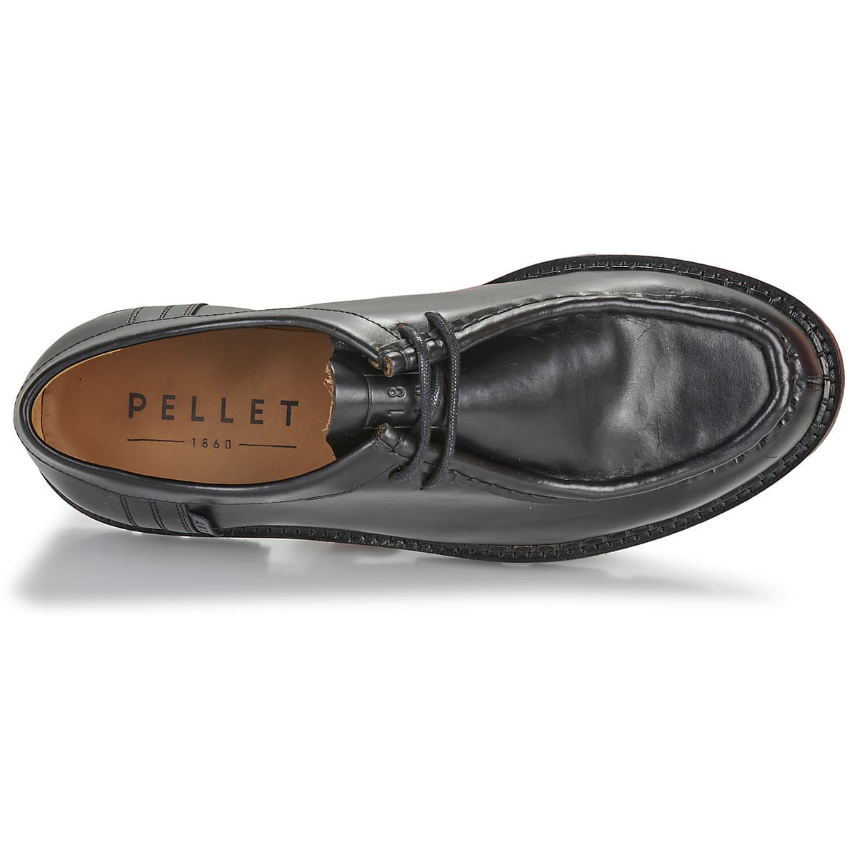 Men's Derby Shoes Pellet Black