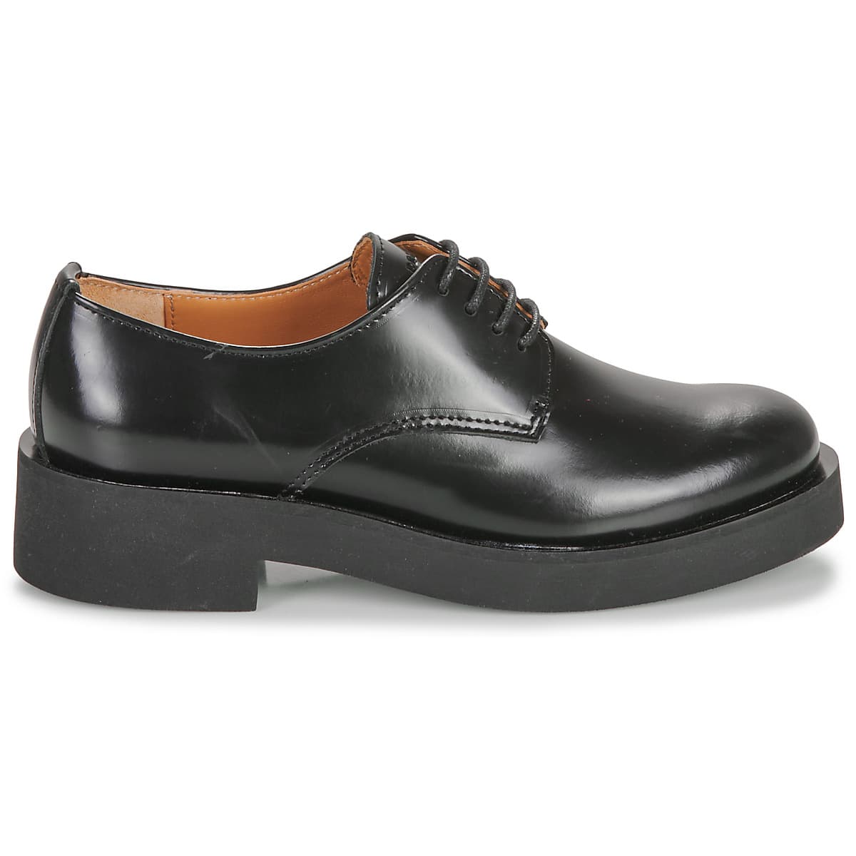 Women's Derby Shoes Pellet Black