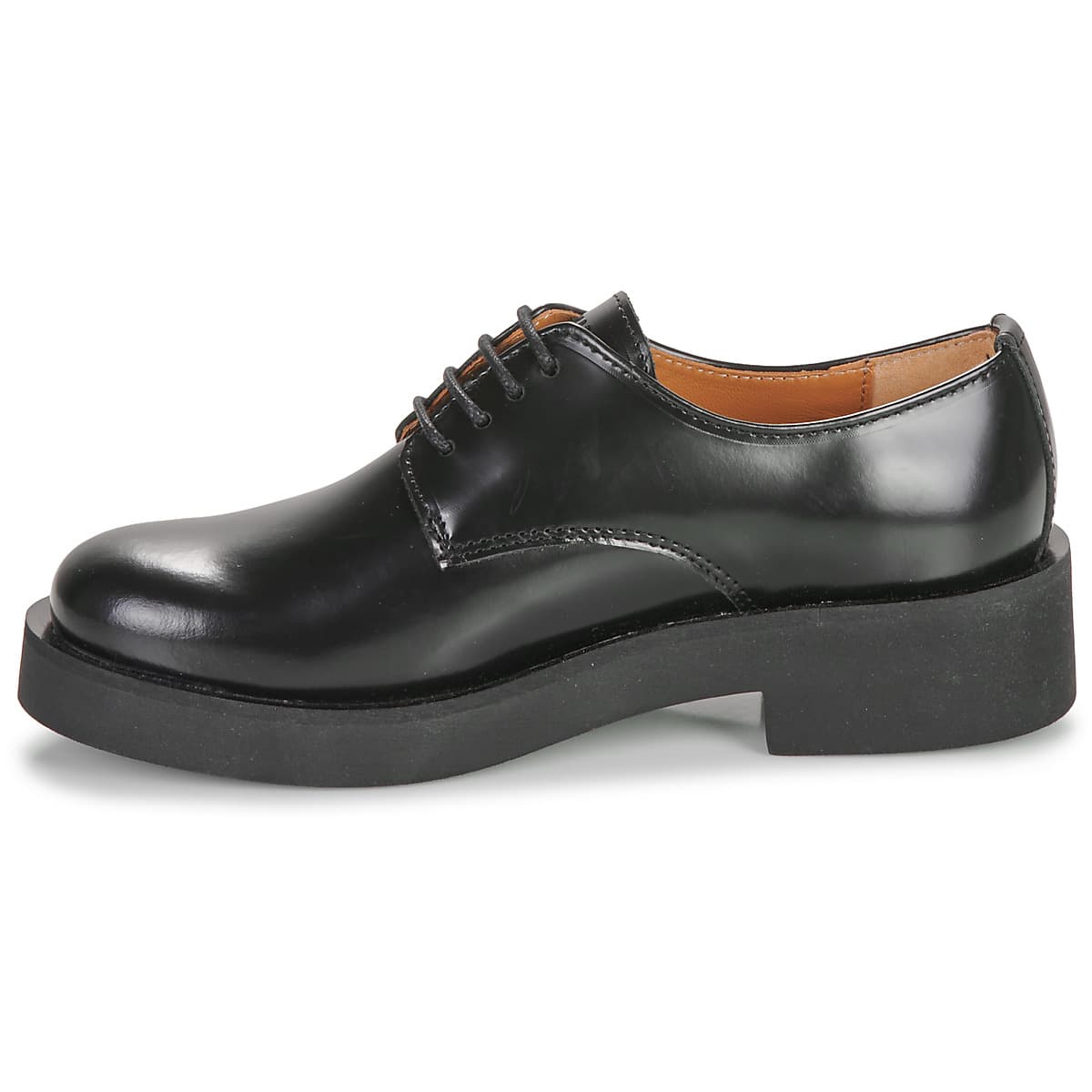 Women's Derby Shoes Pellet Black