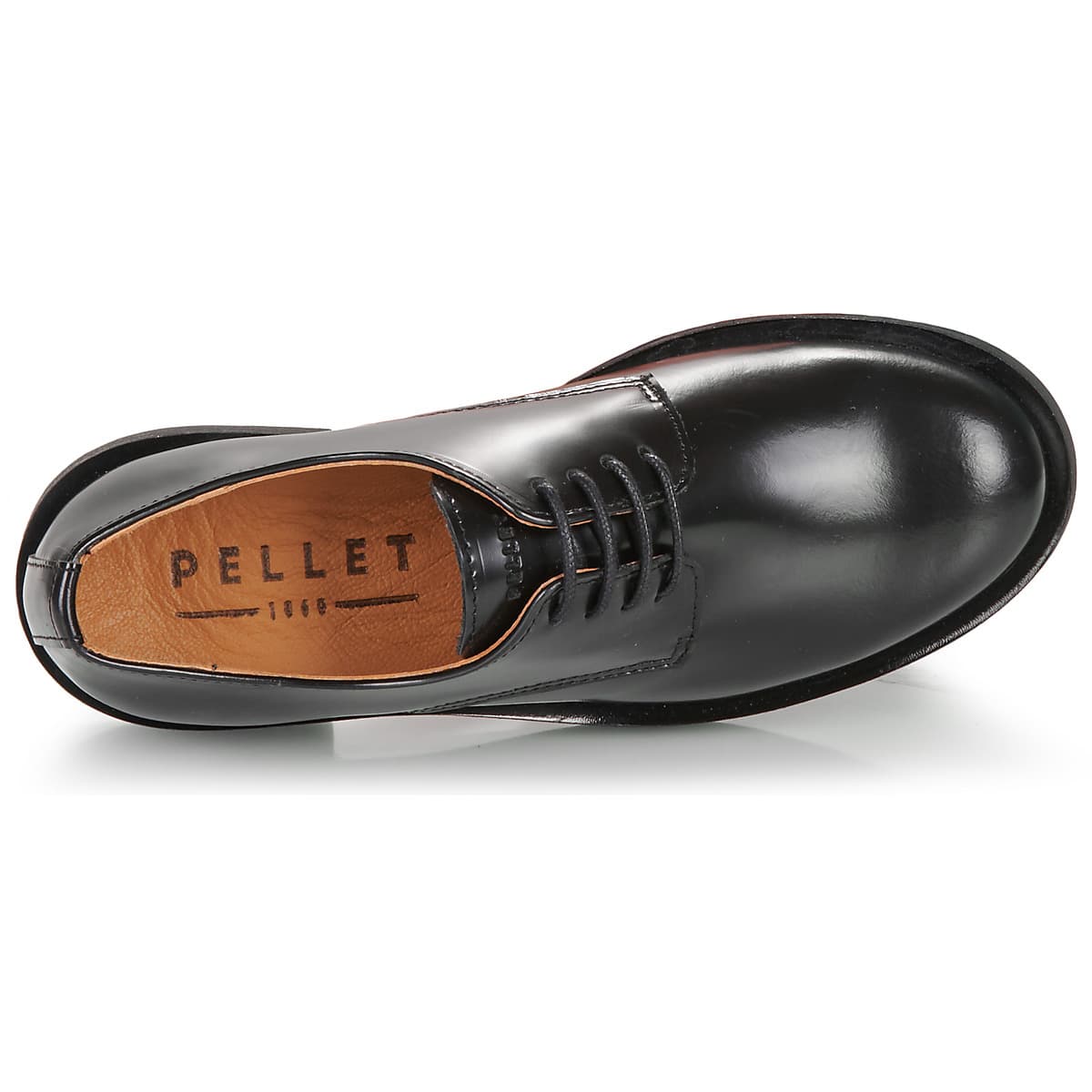 Women's Derby Shoes Pellet Black