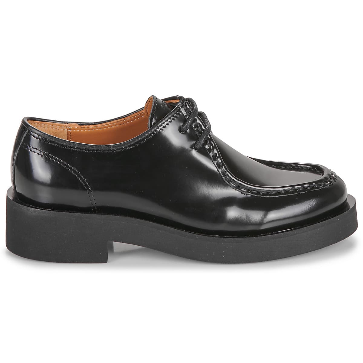 Women's Derby Shoes Pellet Black
