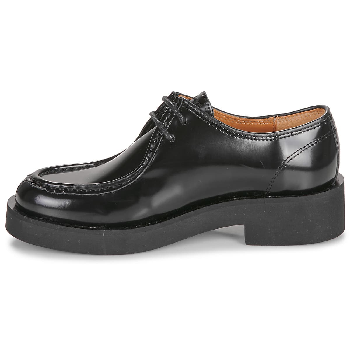 Women's Derby Shoes Pellet Black